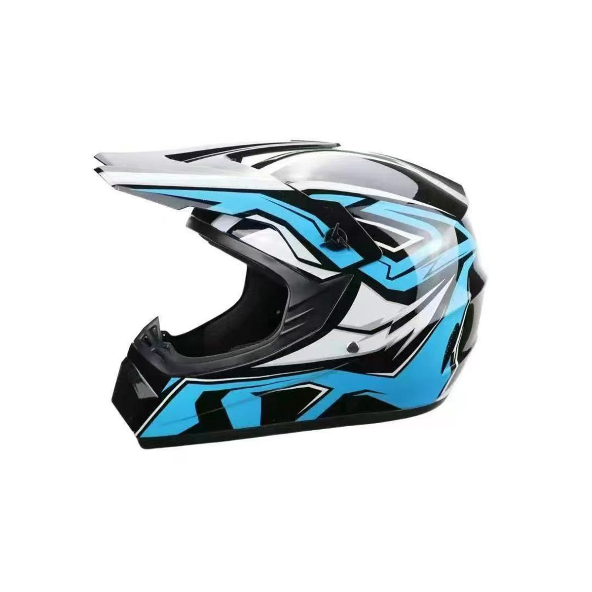 Kids MX Motocross Helmet — Blue