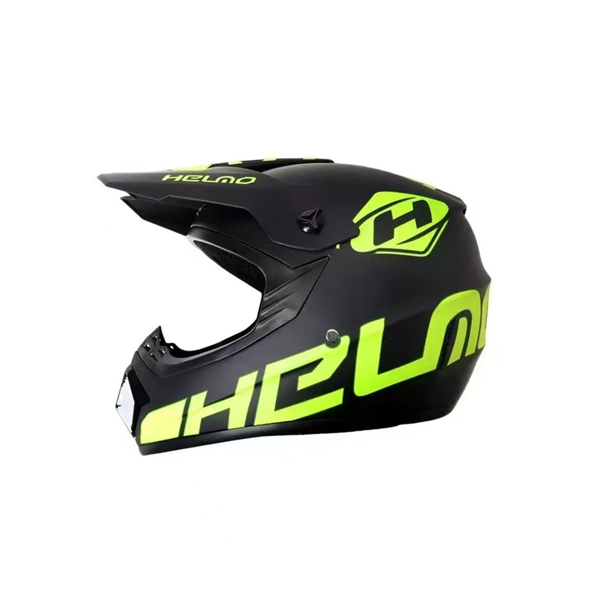 Kids MX Motocross Helmet — Green