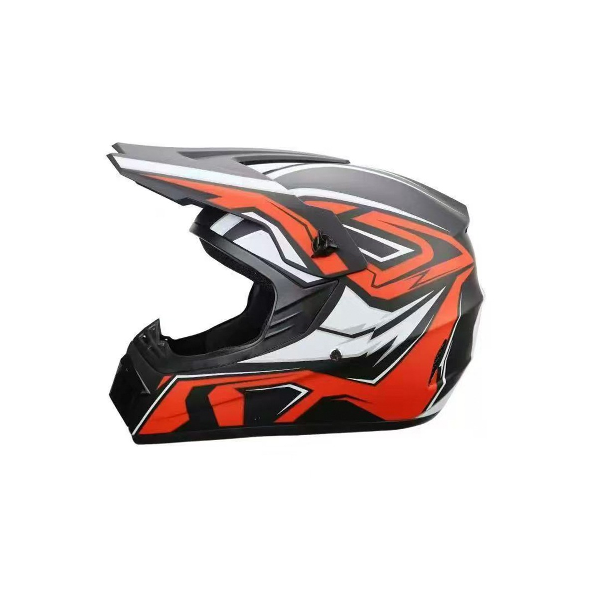 Kids MX Motocross Helmet — Red